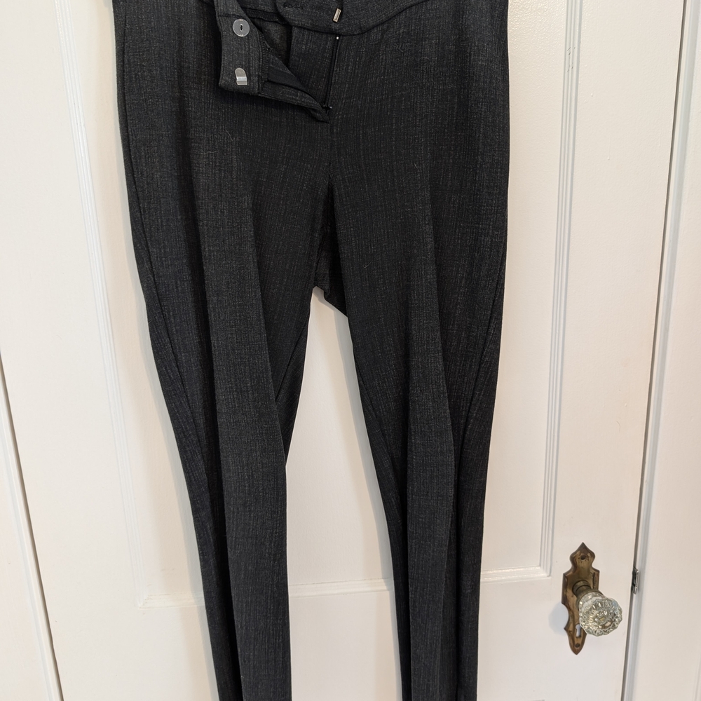 Amanda & Chelsea Charcoal Gray Women's Dress Pants